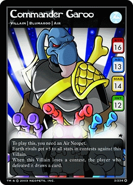 Commander Garoo - Foil